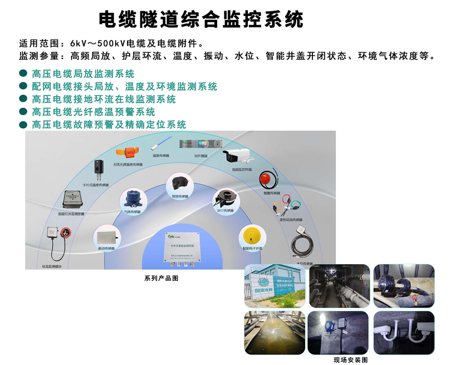 电缆隧道综合监控系统